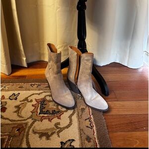 Lucky brand touch of cowboy style ankle boots